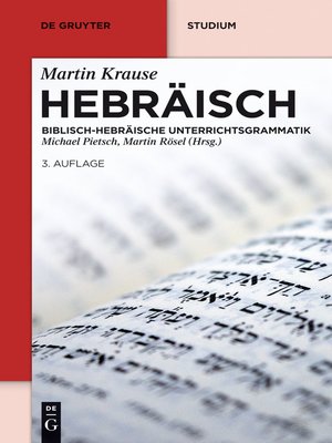 cover image of Hebräisch